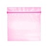 Pink Resealable Grip Seal Bags | Small Plastic Poly Bags