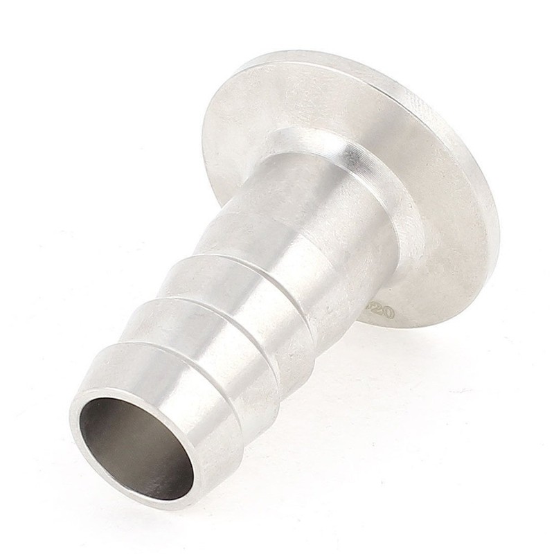 Adapter KF-25 to Rubber Hose Nozzle, Transition Fitting,OD=1/2", ISO-KF FLange