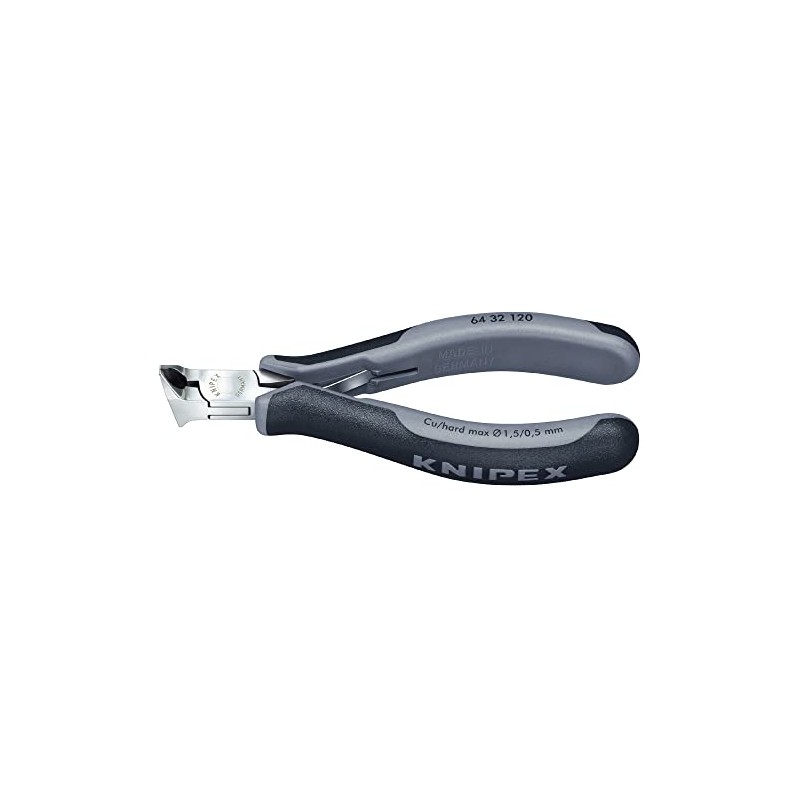 クニペックス KNIPEX 6432-120ESD エレクトロニクスエンドカッティングニッパー