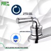 Prez Grifo Mezcladora Fregador Llave Inoxidable Flexible Sp-80067