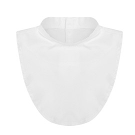 MYAYD Unisex Priest Collar Clergy Shirt Neck Fake Decoration Collar Costumes Accessory for Pastor 3 Colors (White)