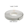 uxcell PVC Edge Banding, 3/4 Inch x 25ft, Pre-Glued, Gray