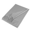 TZ Promise Women Light Gray Pashmina Wedding Large Soft Plain