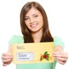 Letter envelopes Santa Claus, Yellow, Red Dl