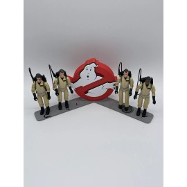 Ghostbusters Plasma Pack 40th Anniversary O-ring Figure Deluxe Stand
