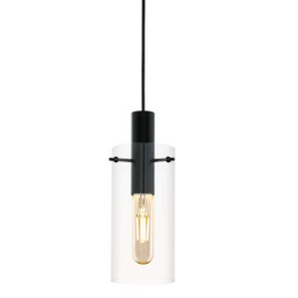 Eglo Montefino Steel Pendant Light, 60 W, Black