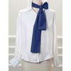 Allegra K Neckerchief Ribbon Scarf, Silk, Rectangle, Thin Belt, Hair