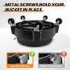 ROBLOCK 5 Gallon Bucket Dolly Roller with Wheels, Detailing Bucket