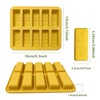 Gold Bar Silicone Mold, 10-Cavity Design, 2-Pack Baking Molds for