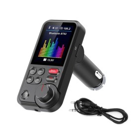 Universal Bluetooth Car Kit MP3 Player FM Transmitter Radio Adapter 2 USB Ports Charger