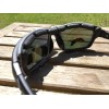 Choppers CP92803 Padded Foam Sunglasses Motorcycle ATV Glasses Black Mirror