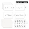 CDXHOME 8 PACK Bridesmaid Proposal Card Set |2 Will You