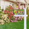 Abucaky Tulips and Daffodils Flowers Mailbox Cover Magnetic Spring Summer