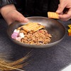 TiTo Titanium Plates Dish Outdoor Camping Tableware Ultralight Round Fruit
