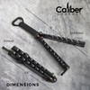 Caliber Gourmet Butterfly Knife Bottle Opener | Cool Balisong Trainer