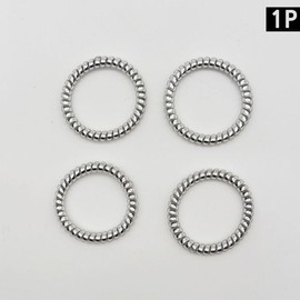 Spring hair tie silver/hair tie women's hair tie elastic hair tie rubber band hair tie / 스프링머리끈 은색/머리끈 여성머리끈 고무머리끈 고무줄머리끈