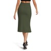 EXCHIC Women's Stretch Office Fishtail Pencil Skirts Casual High Waist