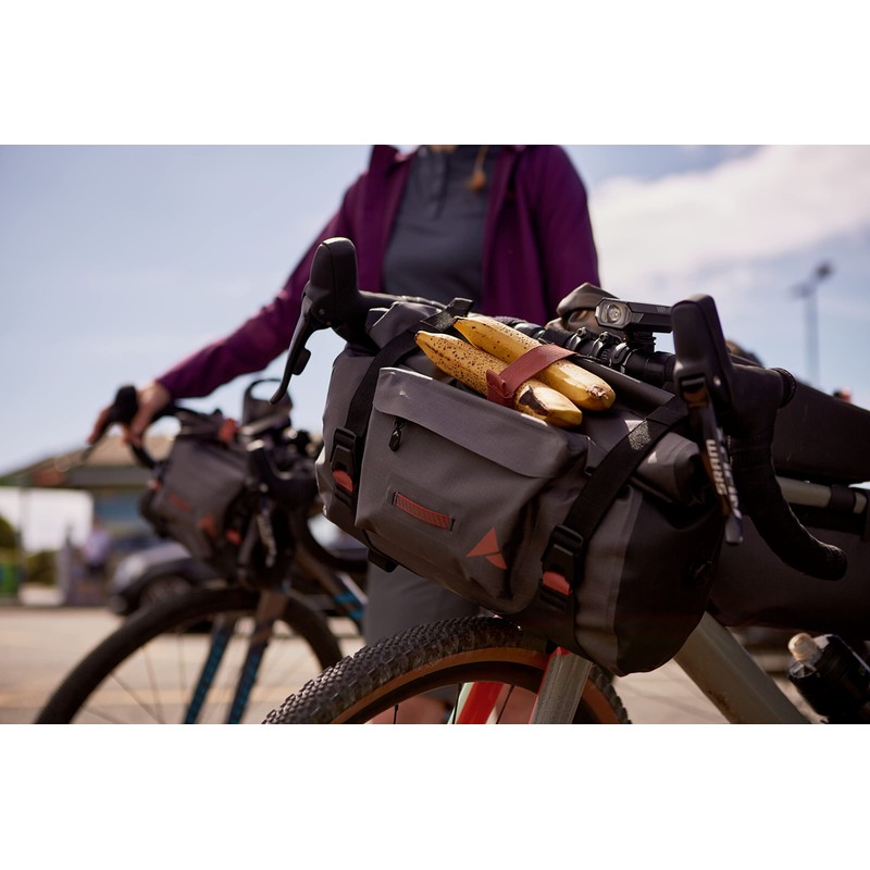 Altura Vortex Waterproof Cycling Handlebar Bag - Grey - 7
