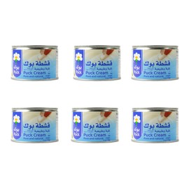 Puck Pure and Natural Cream, Fresh N Creamy, Great for Savory and Sweet Dishes, 6oz (Pack of 6)