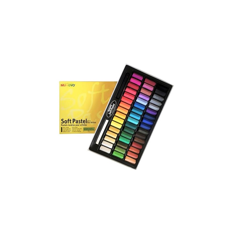 MUNGYO Soft Pastel Set – 48 Colors Renewed Version |