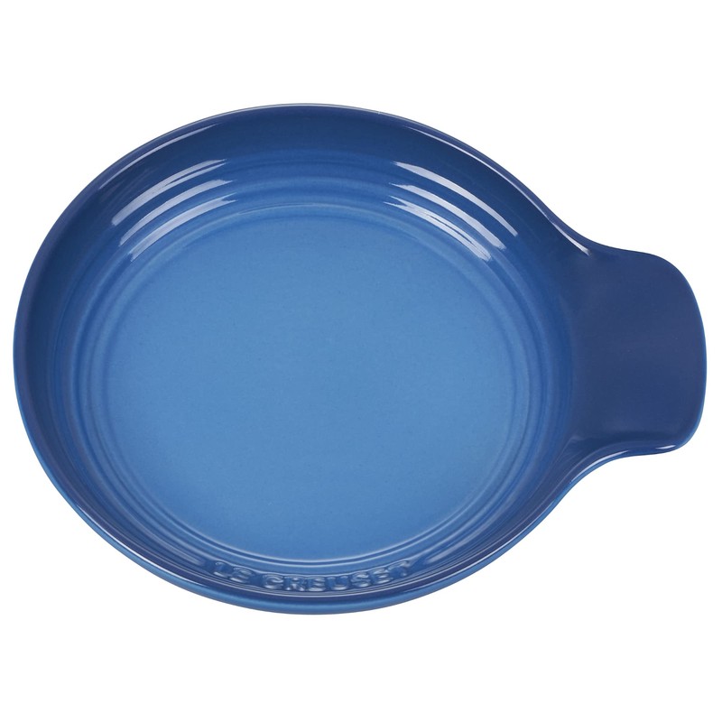 Le Creuset Signature Stoneware Spoon Rest, 6 Inches, Marseille