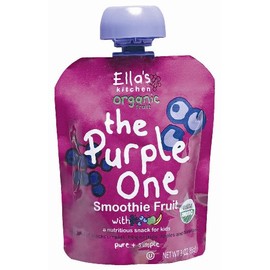 Ella's Kitchen Smoothie Fruits, The Purple One, 3-Ounce by Ella's Kitchen