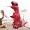 T Rex Costume Reinforced Stitching Durable Waterproof Dinosaur Blow Up