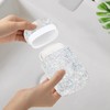 SlowVibes Bling Leakproof Travel Soap Dish with Lid