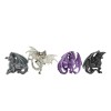 Ruth Thompson Shadow Dragon Refrigerator Magnets Figurines Set of 4