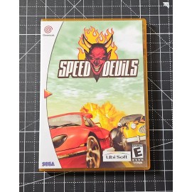 Unbranded Dreamcast Speed Devils Custom Case - NO Game or Manual