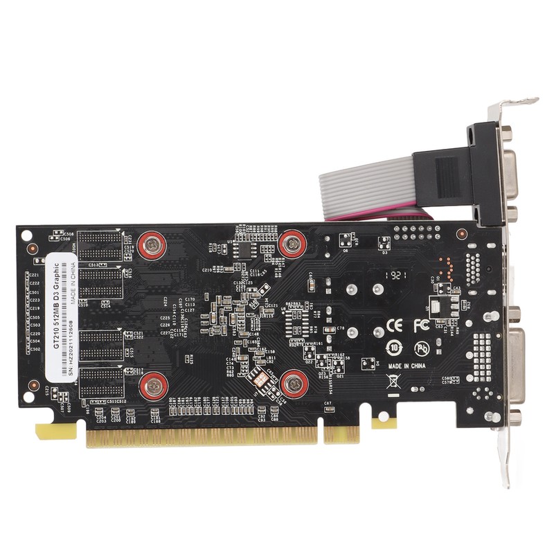 Graphics Card 589MHz Core Frequency 512MB GDDR3 Heat Dissipation VGA