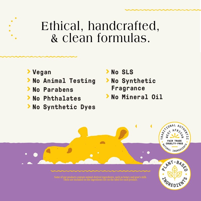 Alaffia Babies & Kids Bubble Bath, Lemon Lavender, Pump Included
