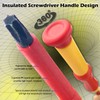 WEDO Insulated Phillips Precision Screwdriver, Professional Phillips Screwdriver, VDE 1000V,