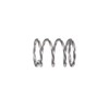 TA-VIGOR 10Pcs Extended Compressed Spring, 8mm OD,0.8mm Wire Size,10mm Length