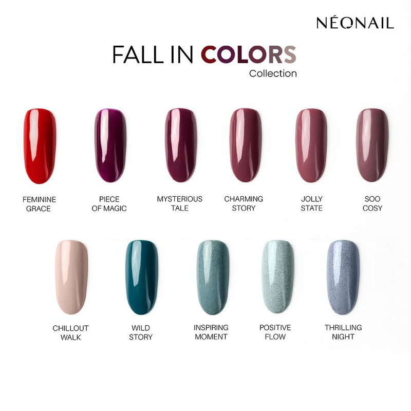 NÉONAIL UV Nagellack 7,2 ml - Rot - Mysterious Tale