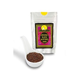 Mustard Seeds Black Organic, Whole