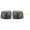 Kojem Side Mirror Turn Signal Lights Compatible with 2010-2018 Dodge