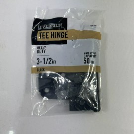 Everbilt Heavy Duty Tee Hinge Black Finish 3-1/2" 163286