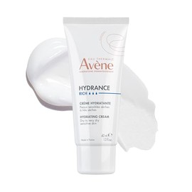 Eau Thermale Avene Hydrance RICH Hydrating Cream, Daily Face Moisturizer, Non-Comedogenic, 1.3 oz.
