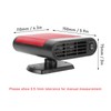 24V Auto Car Heater Portable Cooling Heating Fan Winter Windshield