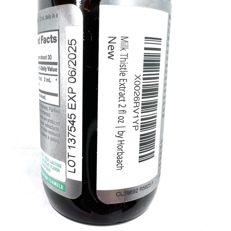 Horbaach Milk Thistle Liquid Extract 2 fl oz by Horbaach