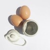 AggCoddler - Scandinavian Porcelain Egg Coddler with Simple Lid -