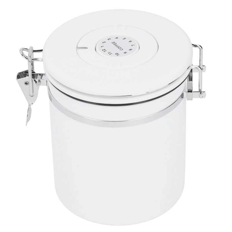Stainless Steel Sealed Canister Coffee Flour Sugar Container Storage Jar