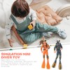 jojofuny 2Pcs Desktop Diver Ornaments - Scuba Diver Toy, Scuba