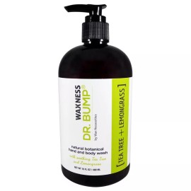 Waxness Dr. Bump Botanical Body Lotion and Wash with Tea Tree and Lemongrass 2x16 fl oz