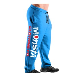 Monsta Clothing Co. Men's Bodybuilding Workout (Sig-213) Fitness Gym Sweatpants