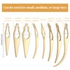 WILLBOND 8 Pcs Dreadlock Interlocking Tool for Locs Sisterlock Retighten