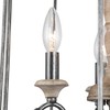 LNC Wood Chandeliers for Kitchen Island, Farmhouse Hanging Light Fixture