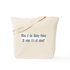 CafePress Hokey Pokey Tote Bag Reusable Natural Beige Canvas Shopping Bag