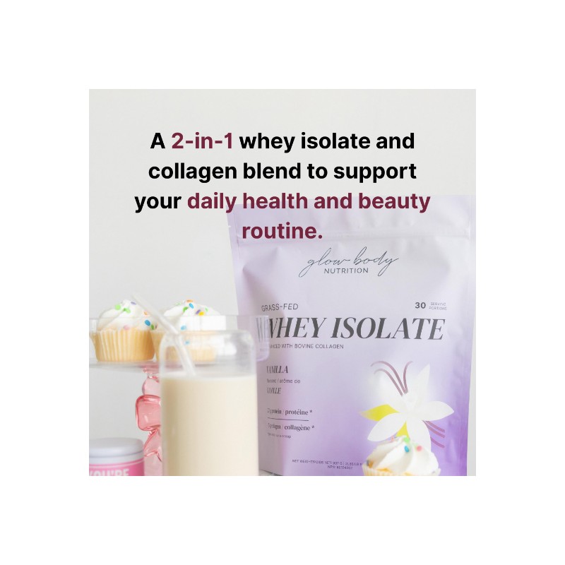 Glow Body Nutrition Vanilla Glow Protein + Collagen | 2